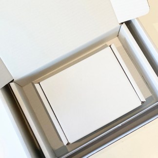 White Postal Boxes