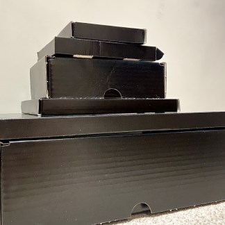 Black Postal Boxes