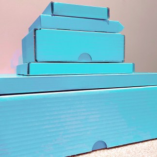 Blue Postal Boxes