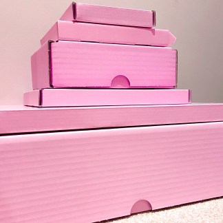 Pink Postal Boxes