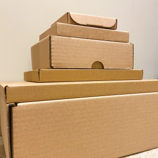 Brown Postal Boxes