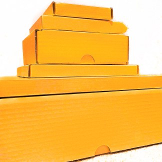 Orange Postal Boxes